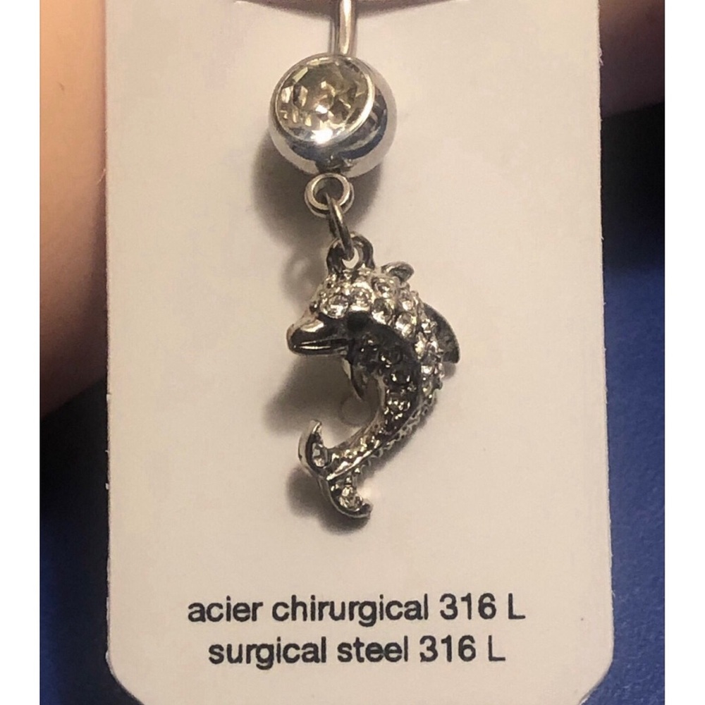 Surgical steel Body piercing - belly button piercing NWT